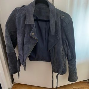 Blue suede BLANKNYC Jacket